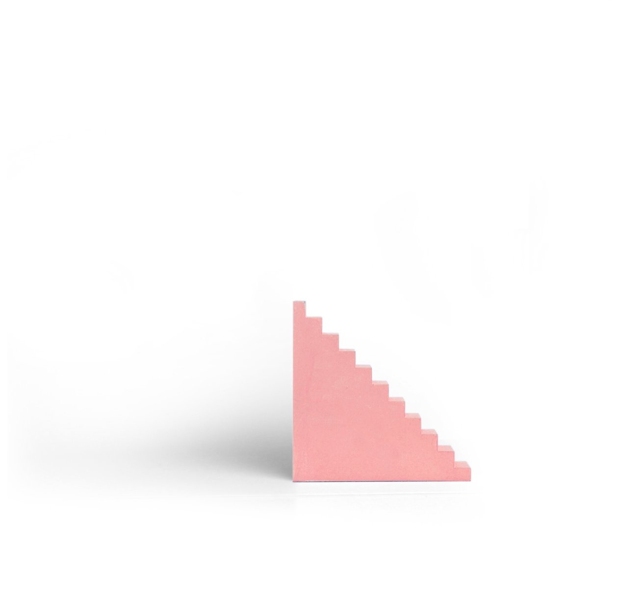 Maison de poupée design - Escalier - Rose